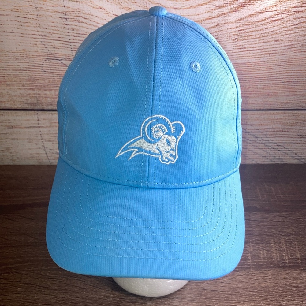 EUC Blue Cap with Ram & Lonestar Flag Logo By Outdoor Cap